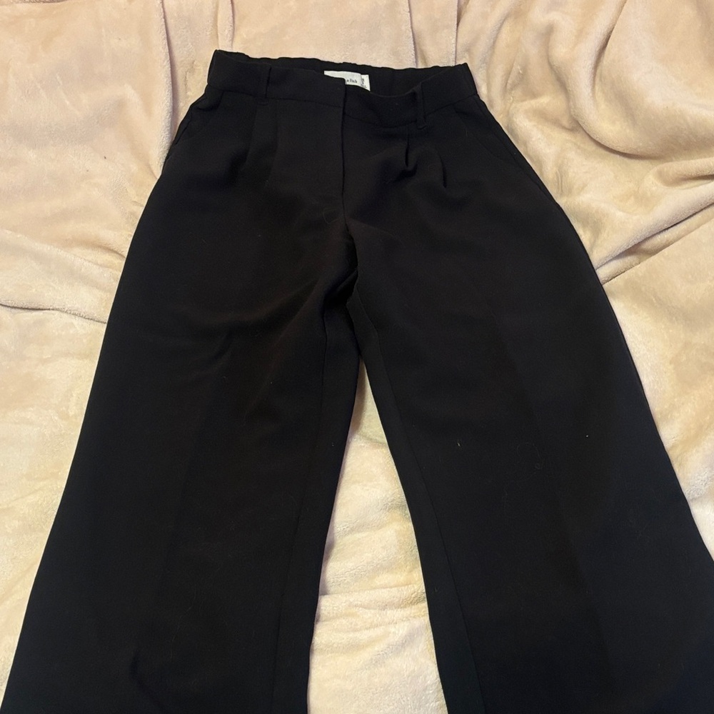 Abercrombie & Fitch Black Trousers